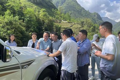 馬邊縣領導督導落實蜀能礦產(chǎn)公司三號礦山項目要素保障工作