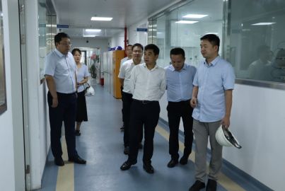 蜀道集團(tuán)副總經(jīng)理周鳳崗到蜀能礦產(chǎn)磷酸鐵鋰廠調(diào)研