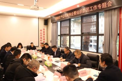 蜀能礦產(chǎn)召開周例會暨組織群團工作專題會