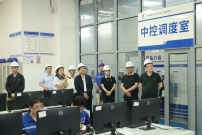 國家民委共同發(fā)展司赴蜀能礦產(chǎn)磷酸鐵鋰廠調(diào)研